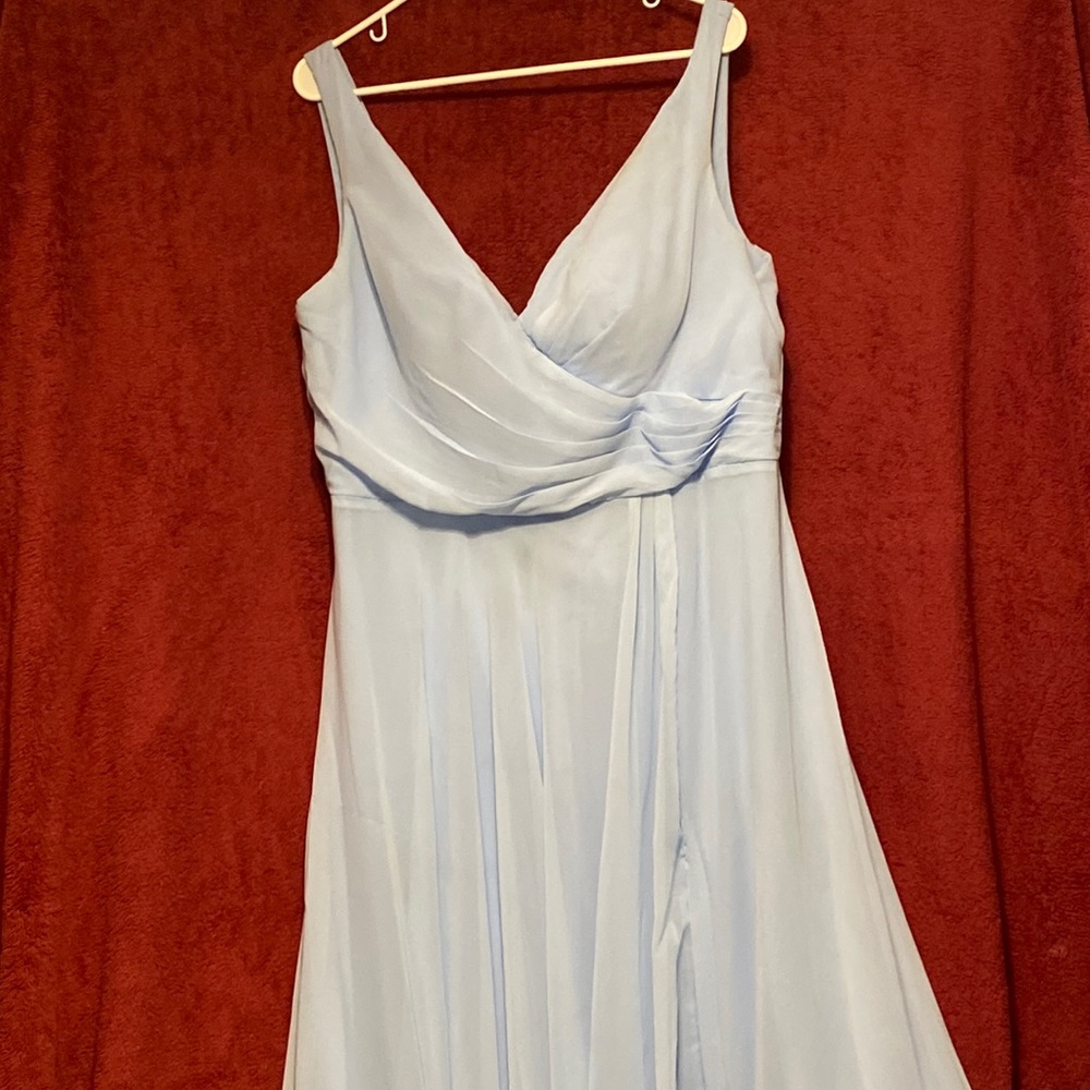 Blue Bridesmaids Dress Size 18